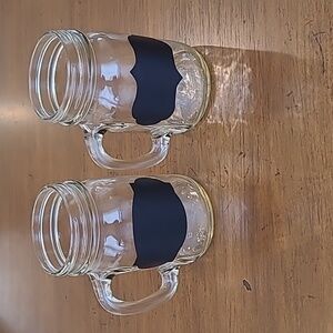 Set of Two Mason Jar Style Glasses
